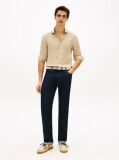 Μπεζ Smart Casual Λινό Πουκάμισο Σε Slim Γραμμή  Άνδρες