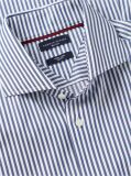 Μπλε Smart Casual Ριγέ Πουκάμισο Σε Slim Γραμμή  Άνδρες