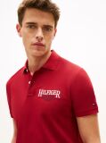 Red Regular Fit Heritage Logo Polo Shirt  Men