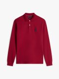 Red TH Crest Regular Fit Polo Shirt  Men