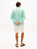 Multi Classic Fit Logo Embroidery Paper Touch Shirt  Men