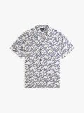 Multi Regular Fit Pure Linen Short Sleeve Shirt  Men