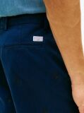 Blue Crest Embroidery Loose Twill Chinos  Men