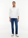 Blue Denton Slim Straight Leg Jeans  Men