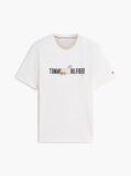 Beige Logo Graphic Jersey T-Shirt  Men