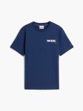 Blue Back Graphic Jersey T-Shirt  Men
