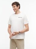 Beige Back Graphic Jersey T-Shirt  Men