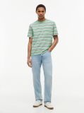 Multi Mixed Stripe Relaxed Jersey T-Shirt  Men