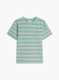 Multi Mixed Stripe Relaxed Jersey T-Shirt  Men