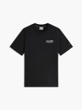 Black Back Graphic Jersey Crew Neck T-Shirt  Men