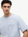 Blue Jacquard Rope Logo Relaxed T-Shirt  Men