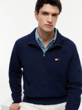 Blue Flag Logo Raglan Relaxed Quarter-Zip Jumper  Men