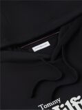 Black Logo French Terry Hoody  Men