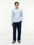 Blue Logo Long Sleeve T-Shirt  Men