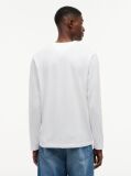 White Logo Long Sleeve T-Shirt  Men