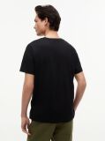 Μαύρο T-shirt Με Σημαία  Άνδρες