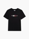 Μαύρο T-shirt Με Σημαία  Άνδρες