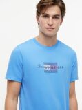 Μπλε T-shirt Με Σημαία  Άνδρες