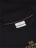 Μαύρο T-Shirt Με Κεντητό Tonal Λογότυπο  Άνδρες