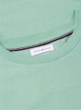 Green Logo Graphic Jersey Crew Neck T-Shirt  Men