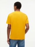 Orange Logo Graphic Jersey Crew Neck T-Shirt  Men