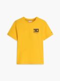 Orange Logo Graphic Jersey Crew Neck T-Shirt  Men