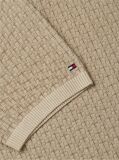 Beige Relaxed Fit Washed Structured Polo Shirt  Men