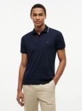 Blue Slim Fit Tipped Polo Shirt  Men