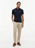 Blue Slim Fit Tipped Polo Shirt  Men