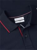 Blue Slim Fit Tipped Polo Shirt  Men
