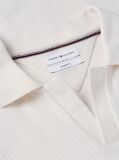 Beige Regular Fit Jacquard Polo Shirt  Men