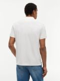 Beige Regular Fit Geometric Print Polo Shirt  Men