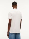Beige Regular Fit Tonal Stripe Polo Shirt  Men