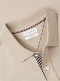 Beige Regular Fit Tipped Cuff Polo Shirt  Men