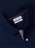 Blue Regular Fit Tipped Cuff Polo Shirt  Men