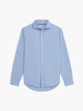 Blue Regular Fit Washed Poplin Shirt  Men