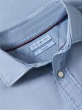 Blue Regular Fit Washed Poplin Shirt  Men