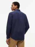Blue Regular Fit Washed Poplin Shirt  Men