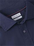 Blue Regular Fit Washed Poplin Shirt  Men