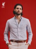 Multi Regular Fit Stripe Oxford Shirt  Men