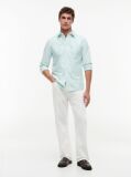 Multi Regular Fit Stripe Oxford Shirt  Men