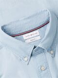 Blue Regular Fit Button-Down Chambray Shirt  Men