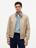 Beige Twill Harrington Jacket  Men