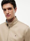 Beige Twill Harrington Jacket  Men