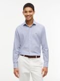 Blue Slim Fit Stripe Shirt  Men