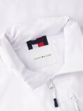White Logo Collar Zip-Thru Jacket  Men