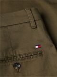 Green Bleecker Slim Printed Structured Chinos  Men