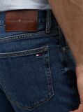 Blue Denton Whiskered Straight Jeans  Men