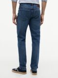 Blue Denton Whiskered Straight Jeans  Men