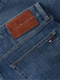 Blue Denton Whiskered Straight Jeans  Men